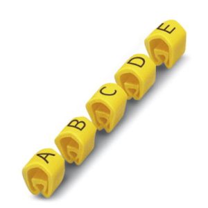 0825832 - Conductor marking collar - SD-WMS 5 (NU) YE