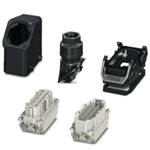 1407712 - Connector set - HC-EVO-B16PT-BWD-HH-M25-PLRBK