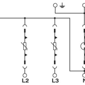 2800184 - VAL-MS-T1/T2 335/12.5/3+1 - Lightning/surge arrester, Type1+2, 3Phase - Image 2