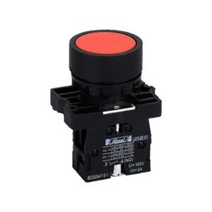 CB5-AA42 - Pushbutton Spring Return Plastic Type Red N/C