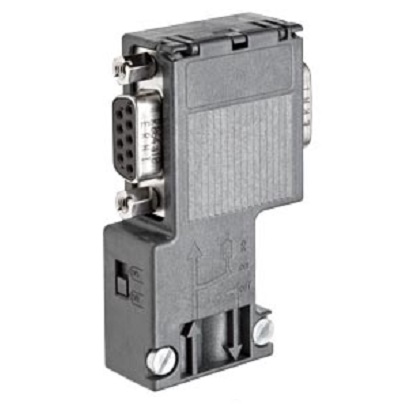 6ES7972-0BB12-0XA0 PROFIBUS bus connector, RS485, srew, with PG socket, 90° SIMATIC DP