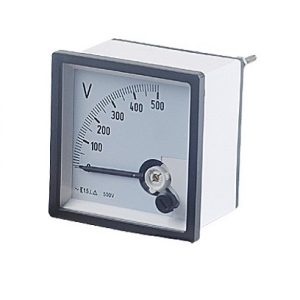 72x72 500V Analog Voltmeter Electrical Control Cabinets