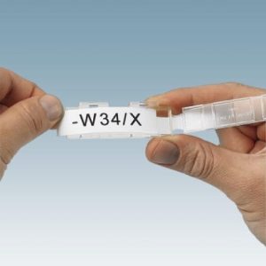 0803967 - Insert label - MM-EMT (EX17)R C1 WH/BK - Image 2