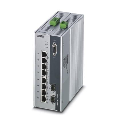 1026923 - FL SWITCH 4000T-8POE-2SFP - Industrial Ethernet Switch