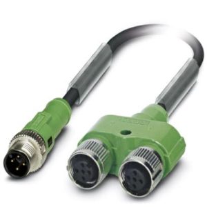1436217 - SAC-4PY-MS- 0,6-PUR/2XF - Sensor/actuator cable