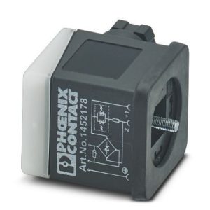 1452178 - SACC-VB-3CON-M16/A-GVL 12/24V - Valve connectors
