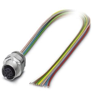 1523489 - SACC-EC-FS-8CON-M16/0,5 SCO - Flush-type connector