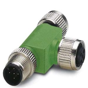 1541186 - SAC-5P-M12T/2XM12 VP - T distributor