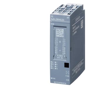 6AG2132-6FD00-4CU0 - SIPLUS ET 200SP, Digital output, D_ 4X24..230VAC TX RAIL