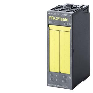 6ES7138-4FC01-0AB0 - SIMATIC DP, ET200S, 4 F-DI/3 F-DO 24 V DC/2A PROFIsafe
