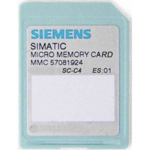 6ES7953-8LM32-0AA0 - SIMATIC S7, Micro Memory Card for S7-300/C7/ET 200, 3, 3V Nflash, 4 MB.