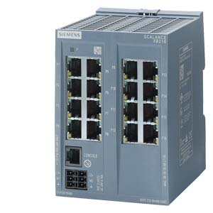 6GK5216-0BA00-2AB2 - SCALANCE XB216 managed Layer 2 IE Switch