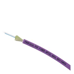 6XV1821-1CT25 - PROFIBUS PCF Fiber Optic, with 4 PCF Simplex connectors, 250 m.