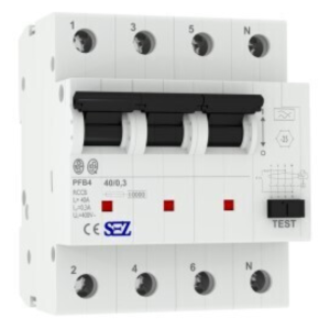 0090692 - RCCB/RCD 40A/300mA 4P Type A