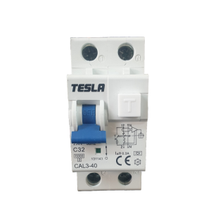 3070341 - CAL3-40 RCBO, A type, 2P 32A, 300mA