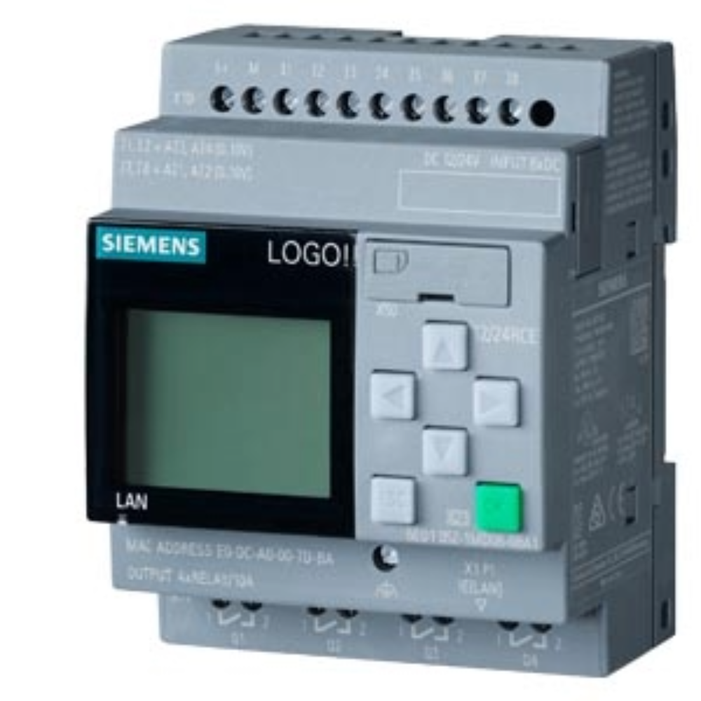 6ED1052-1MD08-0BA1 LOGO! 12/24RCE LOGIC MODULE DISPLAY